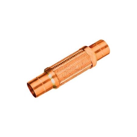 Mason Industries Bronze Hose & Braid w/ Copper Sweat Ends 1-1/4 x 12 CPSB 1.25x12